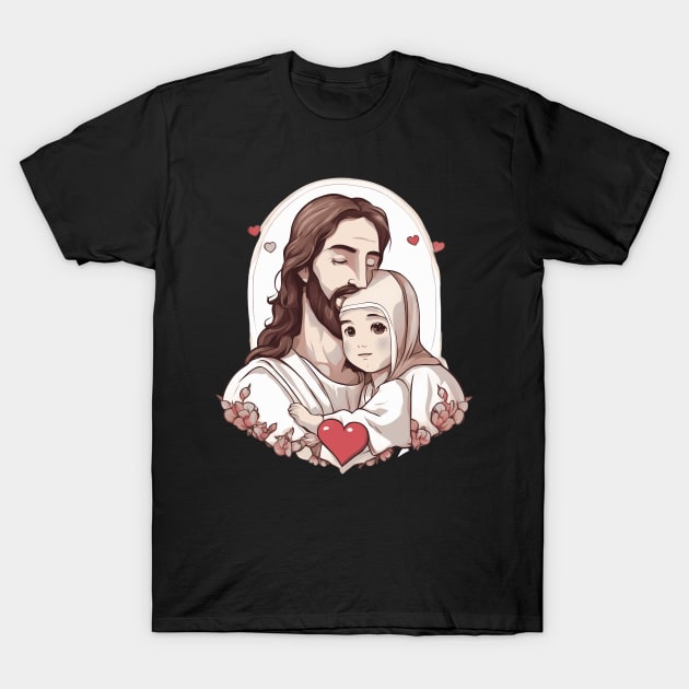 Jesus Loves You T-Shirt by animegirlnft